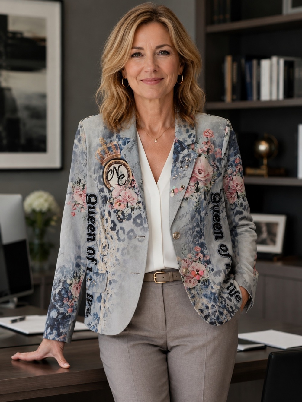 Nice Istanbul Y2k Embellished Blazer Jacket S